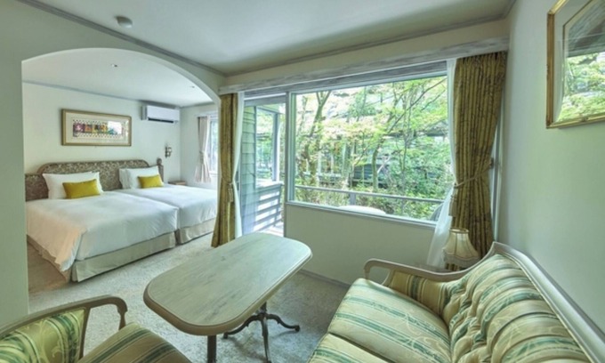 Kyukaruizawa Hotel | Nonsmoking 2bed suite with sauna 3 people Room only Age limit 10 years and over / Kitasakugun Nagano