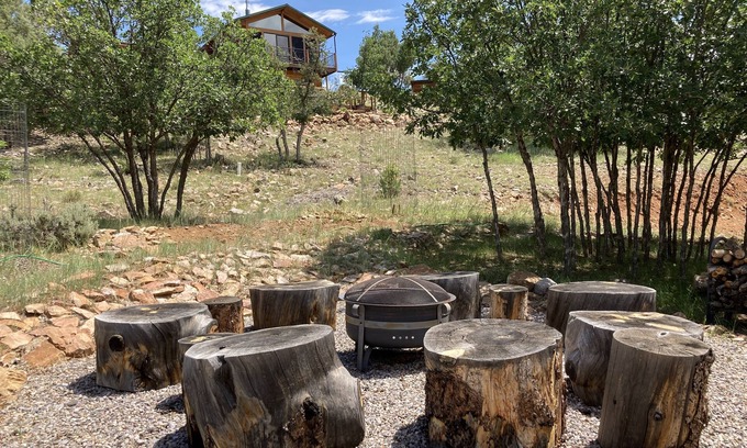 Rutheron Apartamento | Northern NM Suite con vistas al lago Heron.