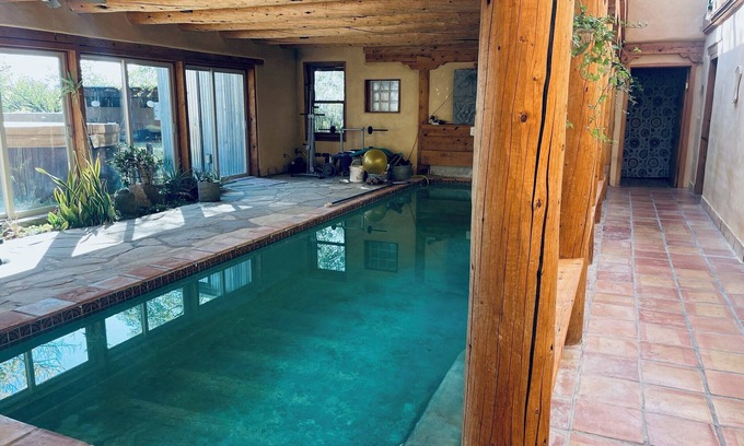 Arroyo Seco Casa | Northstar, a 4 bed house with pool, sauna, hot tub, in enchanting Arroyo Seco.