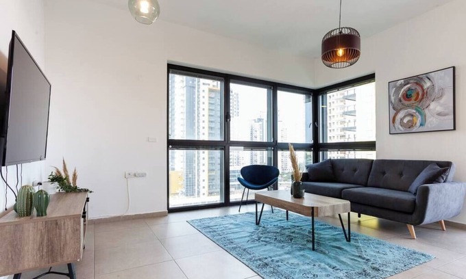 Bat Yam Apartamento | Oַ&O Group- Luxury APT Tower Spectacular Sea View