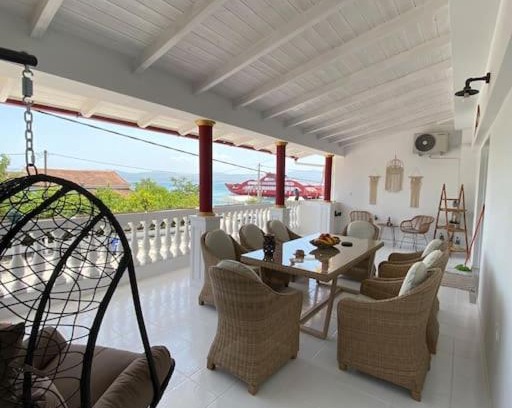 Eretria Casa | Oasis Grand House-large balcony with sea view
