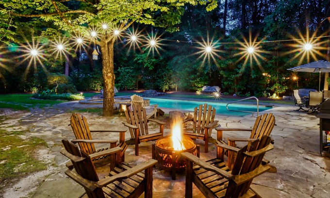 Old Town Casa | Oasis: Walk to Village, Heated Pool, Putting Green,Fire Pit, Hot Tub, 3 houses