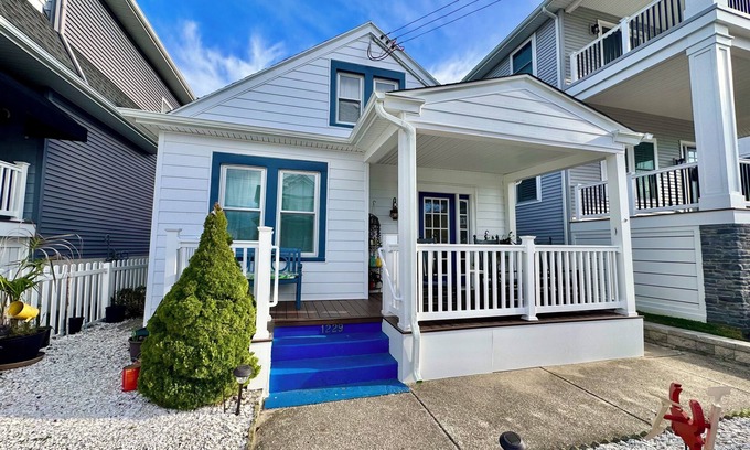 North End Cabaña | Ocean City Cottage Walking Distance to the Beach and Bay