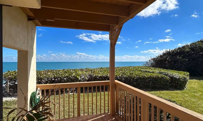 New Melbourne Beach Casa | Ocean Front Paradise - Immerse yourself in a True Tropical PRIVATE Oasis