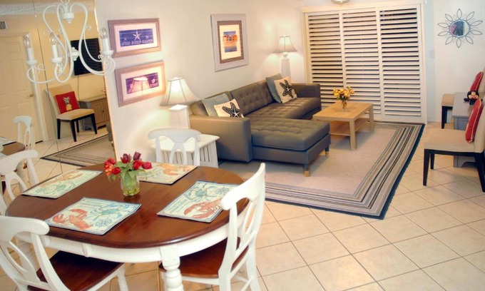 St. Augustine Beach Apartamento | Ocean Life Beach Condo - Only Steps to the Beach