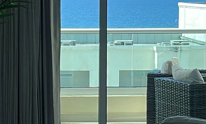 Juan Dolio - El Pueblo Condominio | Ocean Oasis Luxe 1BR condo with private balcony stunning ocean views 🌊🏝️