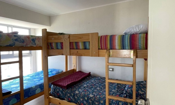 Pueblo Libre Apartamento | Dpto vista al mar 11 camas y 3 habitaciones