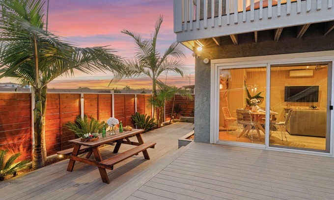 San Clemente Apartamento | Ocean View + Deck, Walk to Trestles Beach | El Camino Surfhouse B by AvantStay