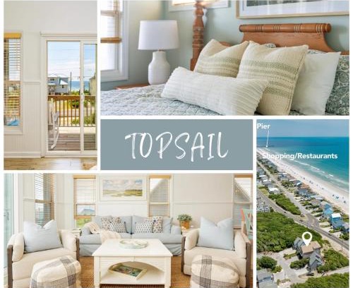 Surf City Casa | Ocean-View Pet-Friendly Beach Access Retreat