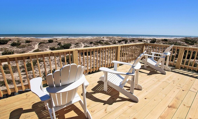 Avon Casa | Oceanfront, Beach Access, Private Pool, Hot Tub, & Game Room