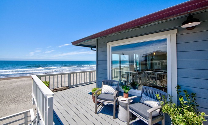 Stinson Beach Casa | Belleza frente al mar con vistas desde todas las habitaciones
