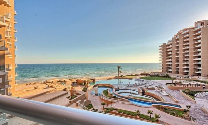 Puerto Peñasco Complejo | ¡2 habitaciones con patio ENORME, ambas habitaciones dan al océano! Impresionante vista al mar