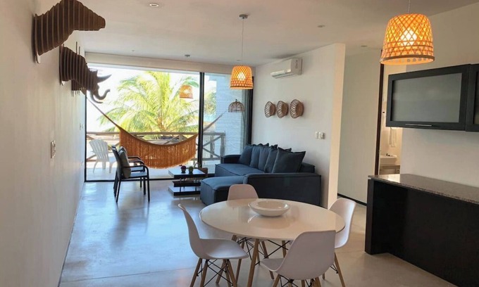 San Crisanto Apartamento | Oceanfront getaway apartment.