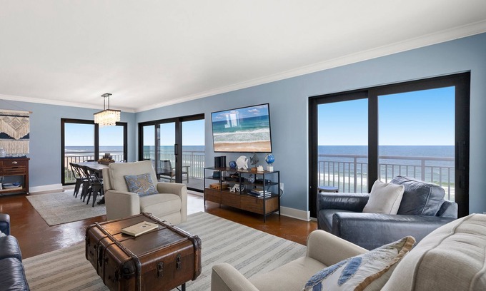 New Smyrna Beach Condominio | 🏖️Oceanfront Penthouse | Gorgeous Views | Shorehom by the Sea 75🏖️