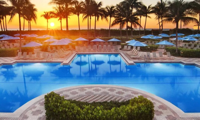Palm Beach Shores Complejo | Oceanside 1BR Villa Marriott's Ocean Pointe Beach Access w/ Full Access Resort