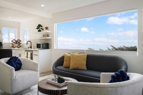 Pacifica Apartamento | Oceanview Sunset View 3BR Luxe Home Yard