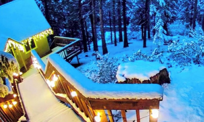 Cold Springs Cabina | OCTOBER Enchanting at Cedar Pine Retreat! Enjoy Spooky Events every weekend!