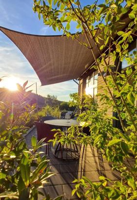 Reichelsheim Casa | Odenwald-Lodge mit Infrarotsauna und E-Ladestation im Naturpark Odenwald "Haus Himmelblau"