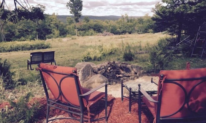 Orland Cabina | Off Grid Mountain Cabin w/skyline & kayaks