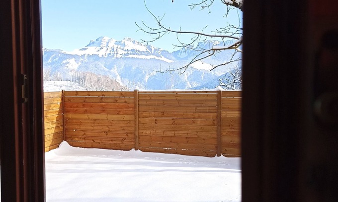 Lullin Apartamento | Old farmhouse, mountain view