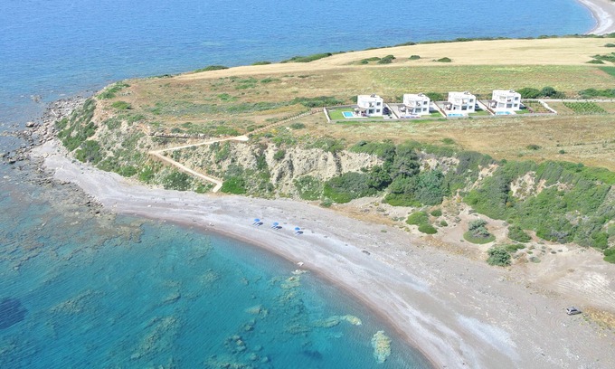 Lahania Villa | Olga Villas en Lahania Beach, Rodas del Sur (Villa C)