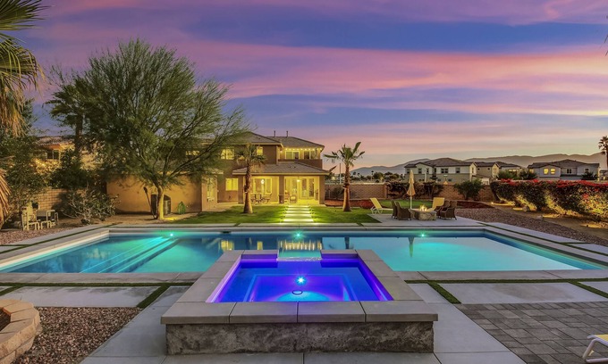 Coachella Valley Casa | Olympic Oasis 52ft Pool, 5BR-4BA