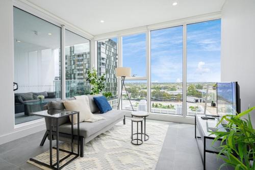 Lidcombe Apartamento | Olympic Park 1Br modern apt near train shops with pool