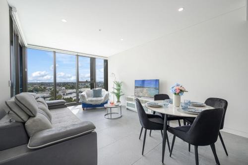 Lidcombe Apartamento | Olympic Park Stylish Apt with Gym Pool great view