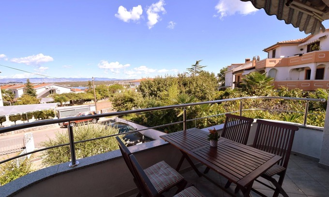 Vantacici Apartamento | Apartamento de una habitación con una terraza Vantacici, Krk (A-20349-a)