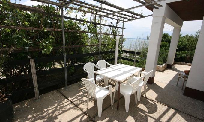 Smokvica Apartamento | Apartamento de una habitación con terraza y vista al mar Bahía Smokvica, Pag (A-6314-a)