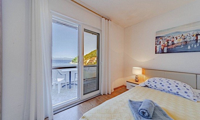 Zaklopatica Apartamento | Apartamento de una habitación en la playa Zaklopatica, Lastovo (A-8342-d)