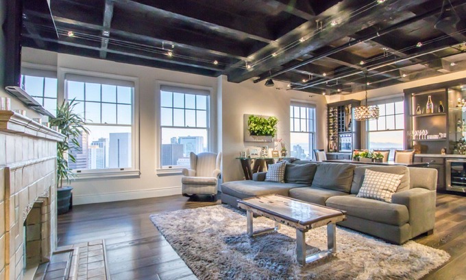 Cortez Hill Apartamento | ¡Única Suite Penthouse en el histórico El Cortez en el centro de San Diego!