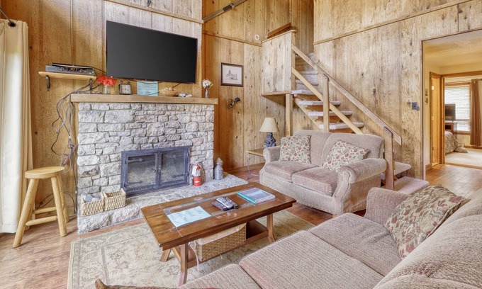 Sugar Mountain Condominio | Condominio de planta abierta en Sugar Mountain cerca de todo.