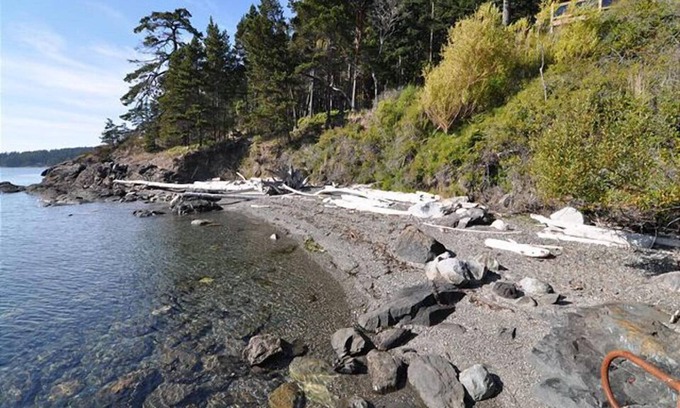 Olga Casa | Exquisita Orcas Island Custom Home con playa privada