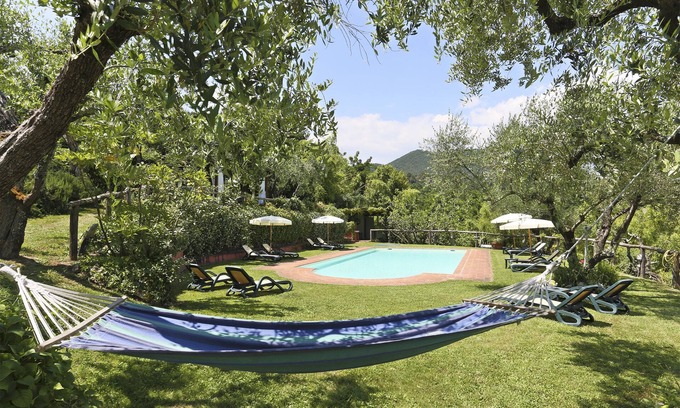Vicopelago Casa | Orpheus House in a splendid estate with a pool on the hills of Lucca