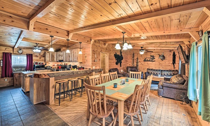 Otego Casa | Otego Home w/ Hot Tub: Near All Star Village!