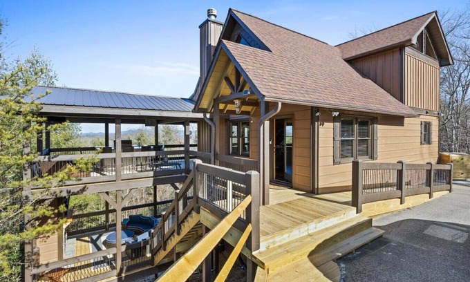 Blue Ridge Casa | Comodidad moderna en las montañas