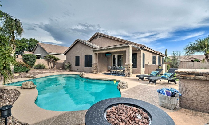 Tatum Highlands Casa | Outdoor Pool & Private Yard: Cave Creek Home!