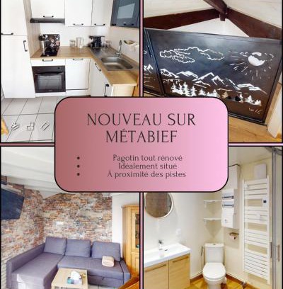 Metabief Apartamento | Pagotin de charme à Métabief