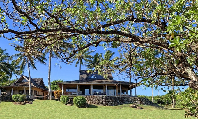 Kuau Casa | Paia Beach House con vista al mar enorme y a solo un minuto a pie de la playa de Kuau