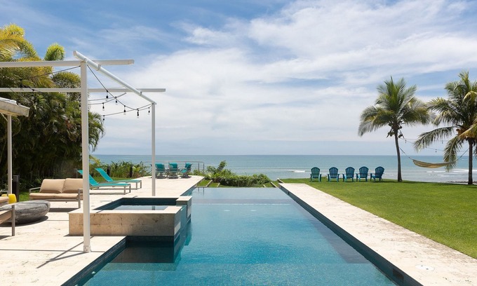 El Palmar Villa | Pan032 - Villa de lujo frente al mar con piscina en Panamá