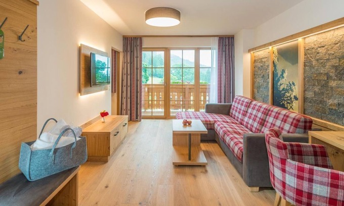 Ramsau am Dachstein Casa | Panorama suite, shower/bath, toilet, 1 room, HB, short - Hotel Lindenhof