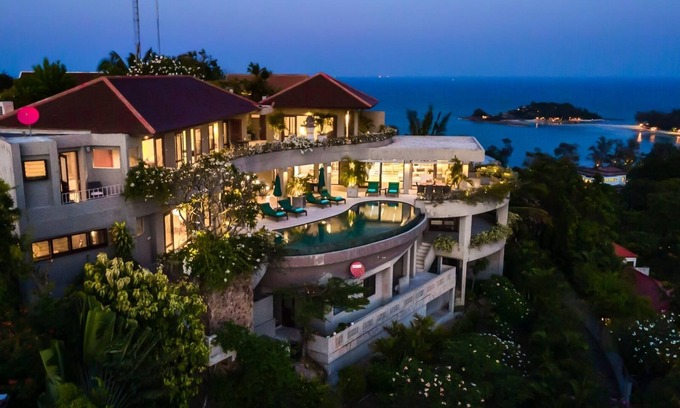 Choeng Mon Villa | Panorama Summit Villa - 3 Bedroom Stuning Seaview