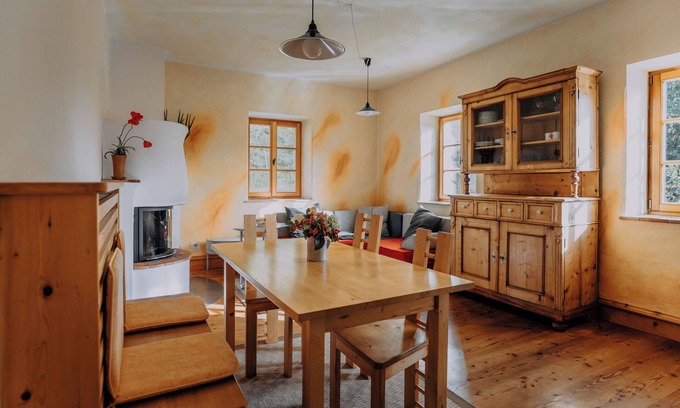 Villabassa Apartamento | Panorama, well-being, setting off - vacation at the Mittersteiner Hof (Sarlkofel)