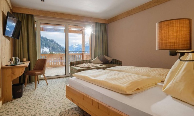 Dorfgastein Casa | Panoramazimmer Bergseit'n - Berghotel Hauserbauer