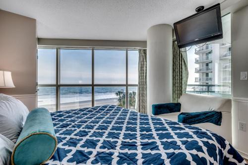 Downtown Myrtle Beach Apartamento | Panoramic Oceanfront Condo OO 3rd Floor