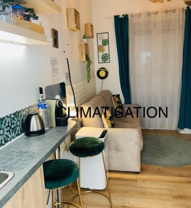 Amerique Apartamento | Paris studio cosy climatisé