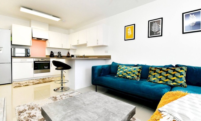 Whitchurch Apartamento | Pass the Keys | Sleek 1 Bed Apartment w Parking