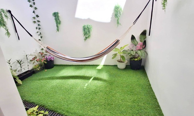Dipolog Apartamento | Patio 1st floor 1-bedroom apartment in delightful Dipolog City with AC