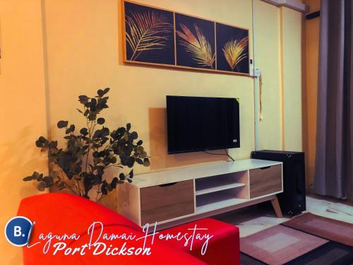 Tanjung Tanah Merah Apartamento | PD 2BR Laguna Damai Homestay - GF, Pool Access & Near Beach